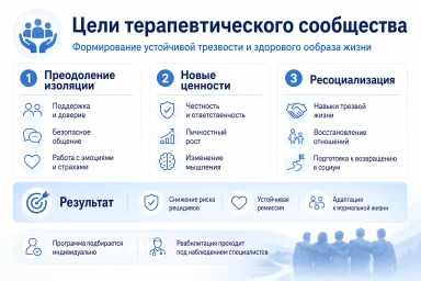 Терапевтическое сообщество в ЮАО Москвы