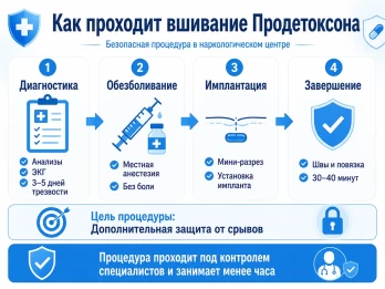 Имплантация Продетоксон в ЮАО Москвы